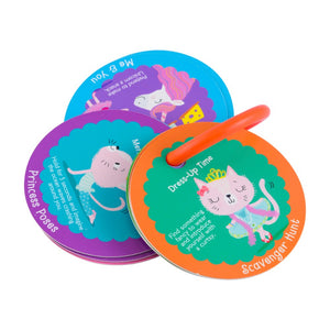 Preschool Action Cards Kitty Princess Dance & Play!
