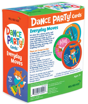 Dance Party Cards Everyday Moves - Mollybee Kids