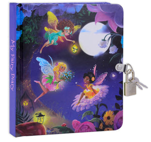 Fairy Glow in the Dark Lock and Key Diary - Mollybee Kids