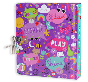 My Favorite Things Girls Lock and Key Diary - Mollybee Kids