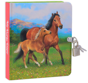 My Horse Diary Lock and Key Diary - Mollybee Kids
