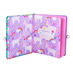 Unicorn Lock and Key Diary - Mollybee Kids